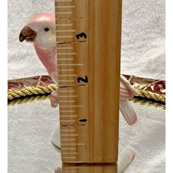 Gerold Porcelain Parakeet Antique Bavarian Germany 3.5 Inches - Picture 10 of 12